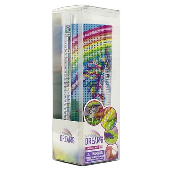 Festive Voice Unicorn Diamond Painting Beads Art - Picture 2 of 5